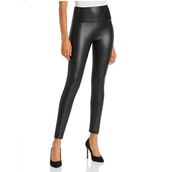 Bagatelle‎ Collection Faux Leather Leggings Pants Black Size M - Picture 1 of 10